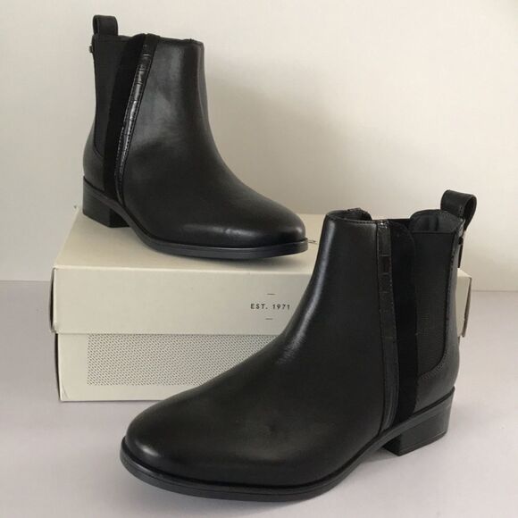 Rockport  Larkyn Chelsea Leather Ankle Boots - Picture 5 of 8